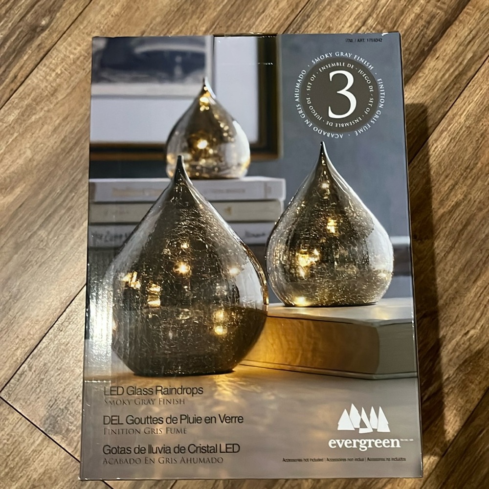 EVERGREEN LED RAINDROPS